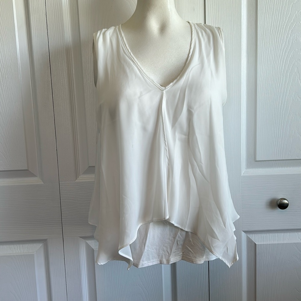 Green Envelope Los Angeles Two Tiered Blouse